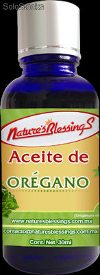 Aceite de oregano organico silvestre frasco de 30ml