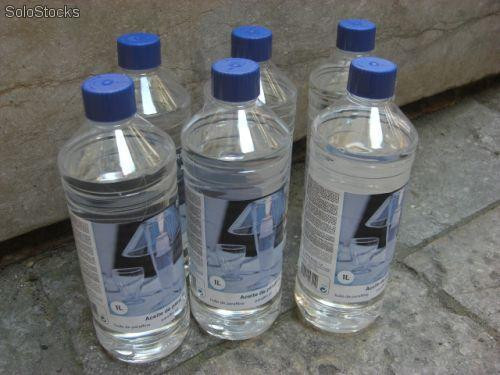 Cera líquida o parafina caja de 12 botellas de 1 litro