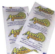 Aceite maravilla sachet 10 cc caja de 300 unidades