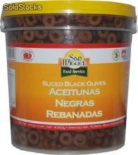 Aceituna negra rodajas 4x4kgs