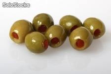 Aceitunas Verdes Rellenas Frasco x 360 gs (neto)