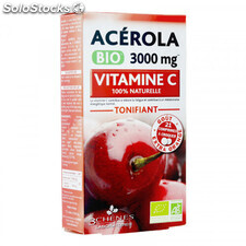 Acérola vitamine C 3000 mg 21 comprimes à croquer