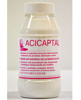 Acicaptal® Pour absorber et neutraliser tous les produits acides