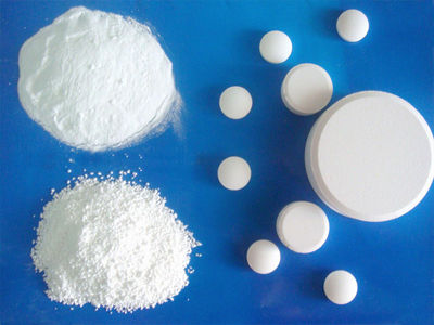 Piscine Tricloro triple action chimique de tablettes de chlore - Chine  Piscine, chimique TCCA comprimé