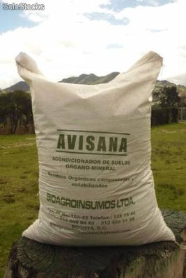 Acondicionador organico mineral de suelos Avisana