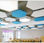 Acoustic fiberglass ceiling board 2,Junta de techo acústico de fibra de vidrio - Foto 4