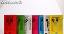 AD-618 auriculares de color bass music auriculares MP3