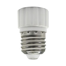 Adaptador Casquillo E27 a GU10 Blanco 7hSevenOn Elec