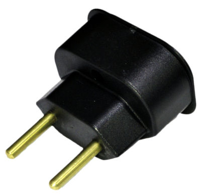 Adaptador PM (Pino Maciço) Preto - Foto 3