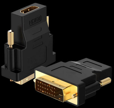 Adaptateur DVI (Mâle) vers HDMI (Femelle)- Lot de 10