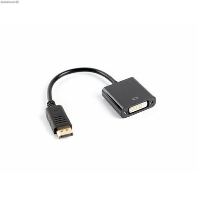 Adapter DisplayPort do DVI Lanberg AD-0007-BK Czarny 10 cm