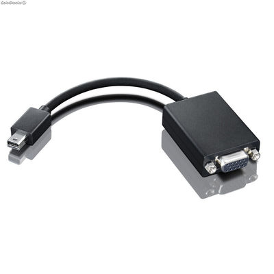 Adapter DisplayPort Mini do VGA Lenovo 0A36536 Czarny