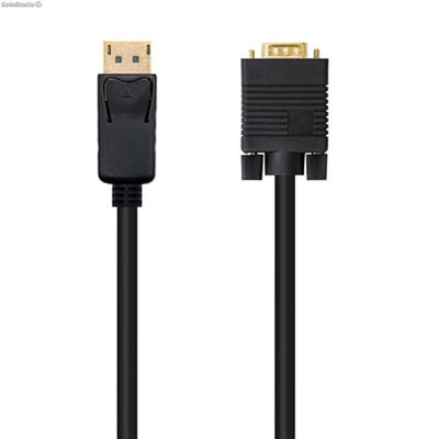 Adapter DisplayPort na vga nanocable 10.15.4402 (2 m) Czarny