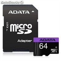 Adata MicroSDHC 64GB uhs-i CLASS10 c-adapt