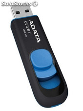 Adata usb-Stick 16GB DashDrive UV128 (black/blue) retail AUV128-16G-rbe