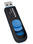 Adata usb-Stick 16GB DashDrive UV128 (black/blue) retail AUV128-16G-rbe - 1
