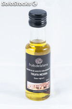Aderezo de aceite con aroma de trufa negra Botella irrellenable 100 ml