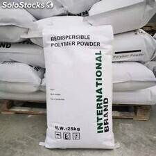 Aditivos de construcción, polvo polimérico redispersable (RDPM,RP,RDP) 25 kg.