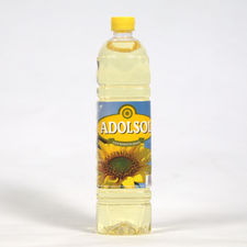 Adolsol Sonnenblumenöl 1L pet Flasche - für Horeca und Großhändler