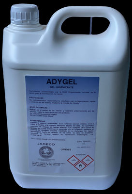 Adygel gel hidroalcohólico antiséptico para manos garrafa 5 litros