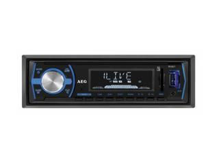 AEG Autoradio with Bluetooth USB &amp;amp; Card Reader AR 4030 (black) - Foto 3