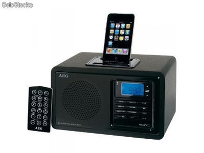 AEG Despertador conexión IPOD / IPHONE / IPHONE MR 4115 ALARME DOCKING STATION