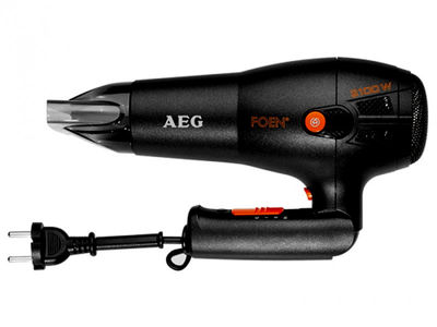 AEG hairdryer HT 5650 black 2100 watt folding - Foto 5
