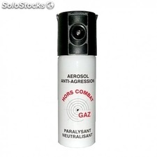 Aerosol / bombe lacrymogene 50 ml gaz