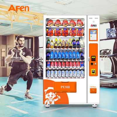 AFEN New Style Vending Cash Payment Keyboard Drinks And Snack Vending Machine - Foto 4