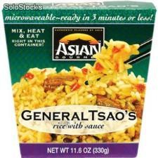 Ag meal box rice w/taos sauce