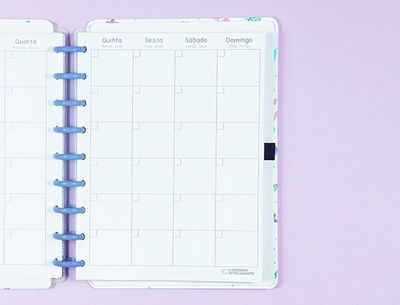 Agenda cuaderno inteligente din a5 80 hojas semana vista lilac fields by sophia - Foto 3