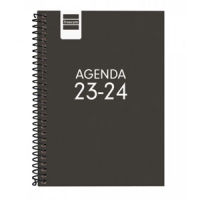 Agenda Escolar Semana Vista (2023-2024) - Negro