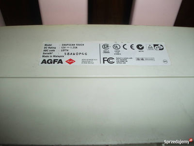 Agfa SnapScan Touch LDTT4, scanner piano USB - Zdjęcie 4