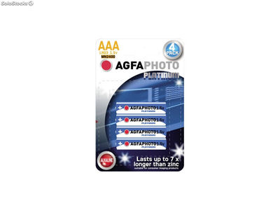Agfaphoto Batterie Alkaline, Micro, AAA, LR03, 1.5V , Blister (4-Pack)