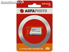 Agfaphoto Batterie Lithium, Photo, CR123A, 3V - Retail Blister (1-Pack)