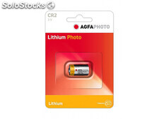 Agfaphoto Batterie Lithium, Photo, CR2, 3V - Retail Blister (1-Pack)