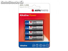 Agfaphoto Battery Power Alkaline Mignon AA (4-Pack)