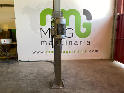 Agitador de columna con hélice marina en acero inox nuevo