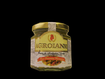 Agroianni Pasta de Aceitunas con morrón x 200gr.