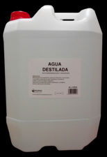 Agua destilada Envase 25 Litros