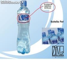 Agua en Botellas con etiqueta personalizada de excelente calidad