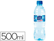 Agua mineral natural font vella sant hilari 500 ml