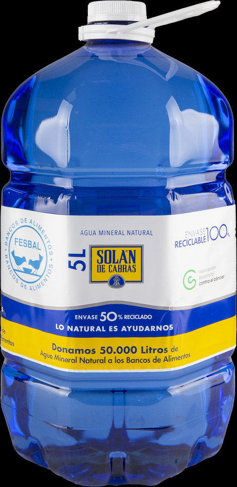Compra Agua Solan de Cabras con gas 33cl online