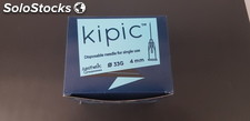 Aguja Mesoterapia Kipic 0,21 x 4 mm, 33G x 1/8&quot; c/100.