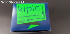 Aguja mesoterapia Kipic 0,23 x 4 mm, 32g x 1/8&quot; c/100.