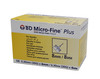 Aiguille Pour Stylo BD Micro-Fine Plus 0.3(30 G) X 8mm Bte 100