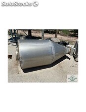 Air-breaker cyclone 1000 l. Stainless steel