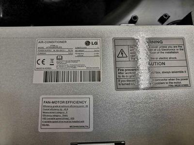 Aire acondicionado cassette Inverter LG 8603 frigorias bomba calor - Foto 3