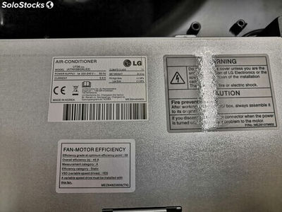 Aire acondicionado cassette Inverter LG 8603 frigorias bomba calor - Foto 4