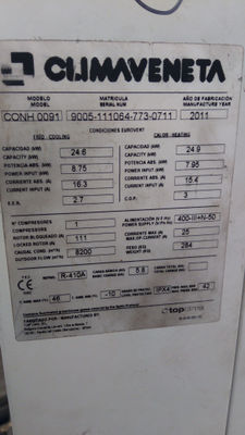 Aire acondicionado Climaveneta conductos 21.150 frigorias bomba calor - Foto 4